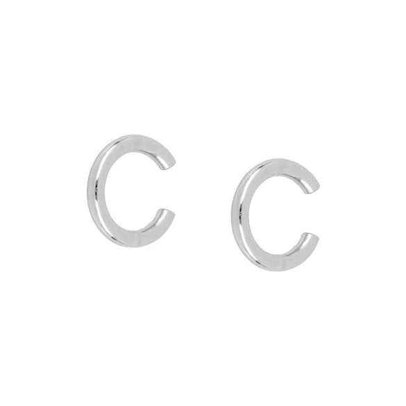 Wholesale Women's Simple Geometric Copper Plated With Real Gold Diamondencrusted Zircon Earrings Electroplated