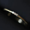 Wholesale Women's Simple Geometric Copper Rings With Zirconia
