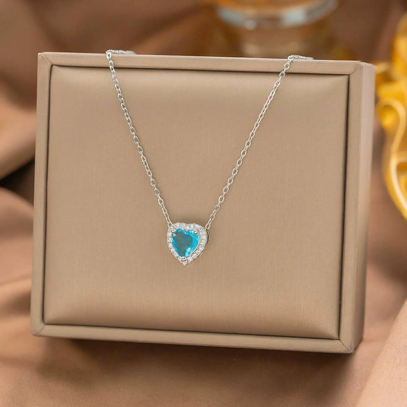 Wholesale Women's Simple Geometric Fruit Pattern Copper Inlaid With Zircon Electroplated Accessories Set Including Necklaces Earrings And Bracelets