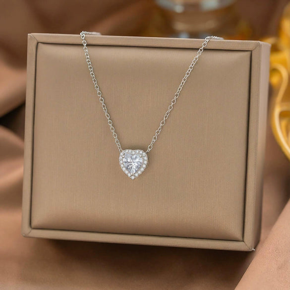 Wholesale Women's Simple Geometric Fruit Pattern Copper Inlaid With Zircon Electroplated Accessories Set Including Necklaces Earrings And Bracelets