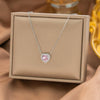 Wholesale Women's Simple Geometric Fruit Pattern Copper Inlaid With Zircon Electroplated Accessories Set Including Necklaces Earrings And Bracelets