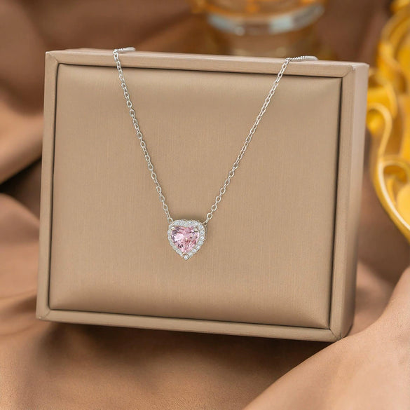 Wholesale Women's Simple Geometric Fruit Pattern Copper Inlaid With Zircon Electroplated Accessories Set Including Necklaces Earrings And Bracelets