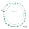 Wholesale Women's Simple Geometric Heart Artificial Crystal Handmade Long Necklace Accessories