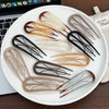 Wholesale Women's Simple Geometric Pc Ushaped Clip Hairpin With Baking Paint