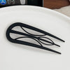 Wholesale Women's Simple Geometric Pc Ushaped Clip Hairpin With Baking Paint