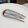 Wholesale Women's Simple Geometric Pc Ushaped Clip Hairpin With Baking Paint