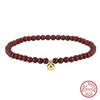 Wholesale Women's Simple Geometric Pearl And 925 Sterling Silver Anklet