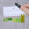 Wholesale Women's Simple Geometric Plastic And Resin Butterfly Earrings