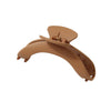 Wholesale Women's Simple Geometric Plastic And Resin Shark Clip Hair Accessories With Baking Paint Design