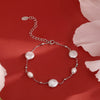 Wholesale Women's Simple Geometric S925 Silver Electroplated Bracelet
