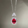 Wholesale Women's Simple Geometric S925 Silver Star Pendant Necklace With O Word Chain And Electroplating