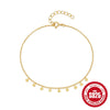 Wholesale Women's Simple Geometric S925 Sterling Silver Bracelet With Electroplating Treatment