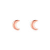 Wholesale Women's Simple Geometric S925 Sterling Silver Star Moon Triangle Earrings Platinum Plated Antiallergy Jewelry