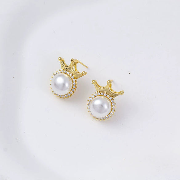 Wholesale Women's Simple Geometric Square Copper Microinlaid Electroplated Earrings