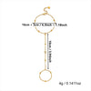 Wholesale Women's Simple Geometric Stainless Steel Electroplated Zircon Diamondencrusted Bracelet