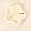 Wholesale Women's Simple Geometric Stainless Steel Sun Pendant Necklace With Mixed Gemstone Setting And Electroplating