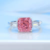 Wholesale Women's Simple Geometric 925 Sterling Silver Ring With Diamond Design