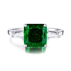 Wholesale Women's Simple Geometric 925 Sterling Silver Ring With Diamond Design