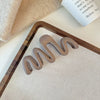 Wholesale Women's Simple Geometric Wave Shark Clip Hair Grip
