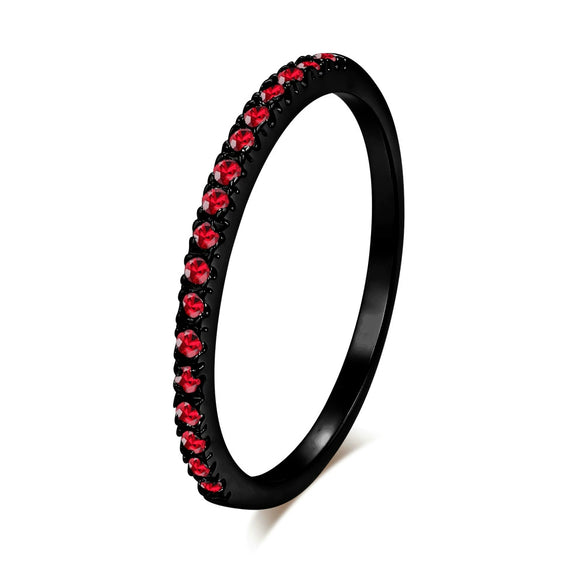 Wholesale Women's Simple Geometric Zircon Microembedded Rose Goldplated Copper Ring