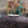 Wholesale Women's Simple Highend Niche Brass Zircon Geometric Ring Jewelry
