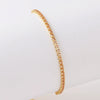 Wholesale Women's Simple Inlaid Zircon Copper Bracelet