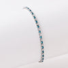 Wholesale Women's Simple Inlaid Zircon Copper Bracelet