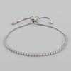 Wholesale Women's Simple Inlaid Zircon Copper Bracelet