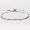Wholesale Women's Simple Inlaid Zircon Copper Bracelet