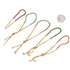 Wholesale Women's Simple Inlaid Zircon Copper Bracelet