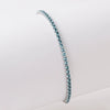 Wholesale Women's Simple Inlaid Zircon Copper Bracelet