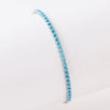 Wholesale Women's Simple Inlaid Zircon Copper Bracelet