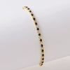 Wholesale Women's Simple Inlaid Zircon Copper Bracelet