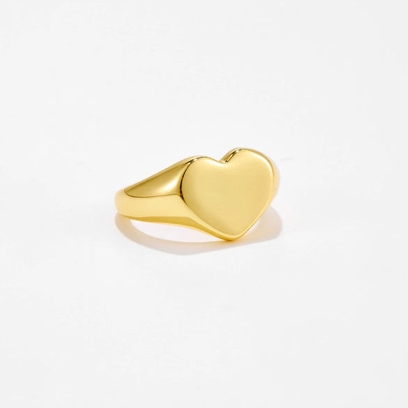 Wholesale Women's Simple Light Luxury Joker Ring Copper Electroplated Platinum 18K Gold Geometric Style