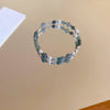 Wholesale Women's Simple Minimalist Handmade Imitation Pearl Starfish Shell Bracelet Jewelry