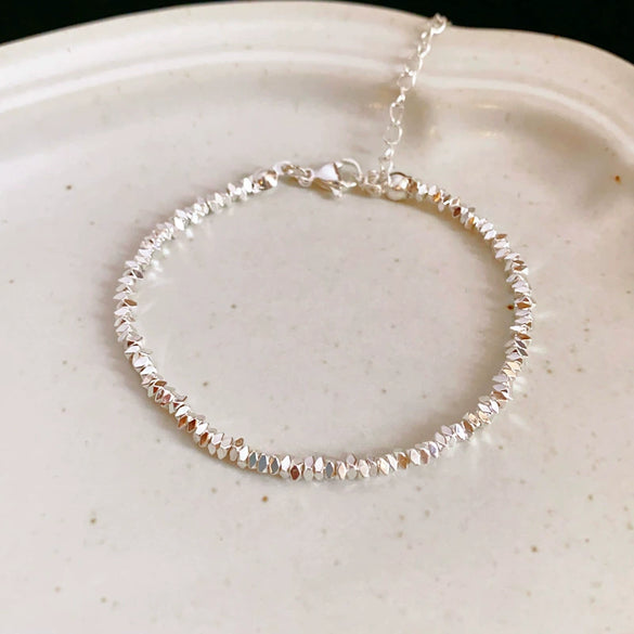 Wholesale Women's Simple Minimalist Handmade Imitation Pearl Starfish Shell Bracelet Jewelry