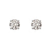 Wholesale Women's Simple Modern Geometric 925 Sterling Silver Diamond Zircon Moissanite Earrings