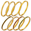 Wholesale Women's Simple Personality Design 316L Stainless Steel Gold Plated Diamond Bracelet Jewelry