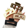 Wholesale Women's Simple Plastic And Resin Handmade Hair Clip Shark Clip Hair Accessories