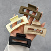 Wholesale Women's Simple Plastic And Resin Handmade Hair Clip Shark Clip Hair Accessories
