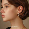 Wholesale Women's Simple Star Shape 925 Sterling Silver Earrings With Zirconia
