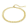 Wholesale Women's Simple 925 Sterling Silver Doublelayer Disc Anklet