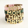 Wholesale Women's Simple Style Copper Cowhide Watch Bracelet With Letters Numbers And Text Electroplated