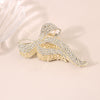 Wholesale Women's Simple Tulip Alloy Hair Clips With Electroplating Treatment