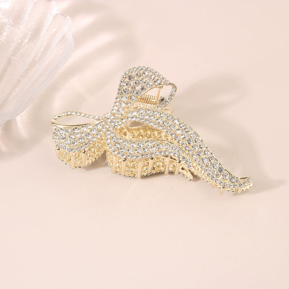 Wholesale Women's Simple Tulip Alloy Hair Clips With Electroplating Treatment