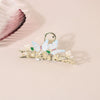 Wholesale Women's Simple Tulip Alloy Hair Clips With Electroplating Treatment