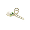 Wholesale Women's Simple Tulip Alloy Hair Clips With Electroplating Treatment