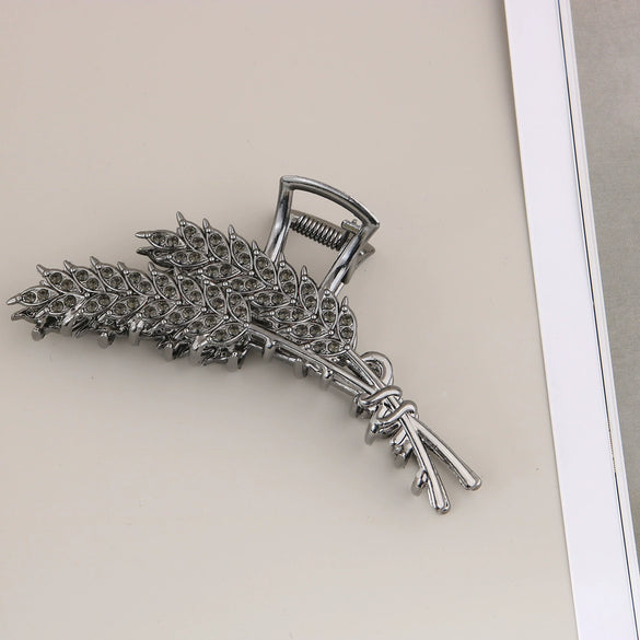 Wholesale Women's Simple Tulip Alloy Hair Clips With Electroplating Treatment