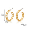 Wholesale Women's Simple Zinc Alloy Water Drop Shape Geometric Electroplated Earrings