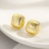 Wholesale Women's Simple Zinc Alloy Water Drop Shape Geometric Electroplated Earrings